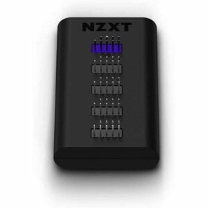 NZXT Internal USB Hub 3 - 4 Internal USB 2.0 Ports - Black