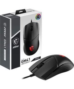 MSI Clutch GM41 Lightweight Wired Gaming Mouse 20,000 DPI 6 Programmable Buttons