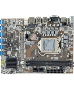 B250C Mining Motherboard GPU 12 USB 3.0 to PCIe X16 LGA 1151 DDR4