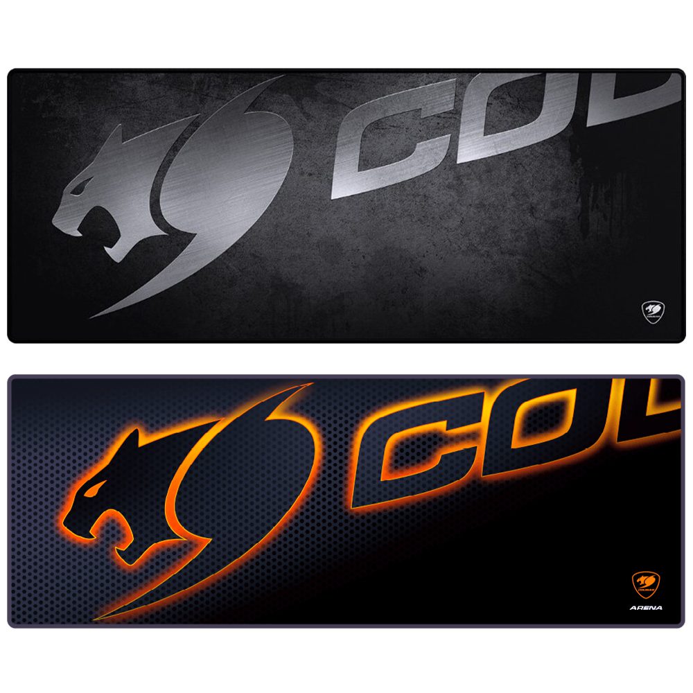 Cougar Arena Anti-Slip, Water-Proof Extended Mouse Pad - Black
