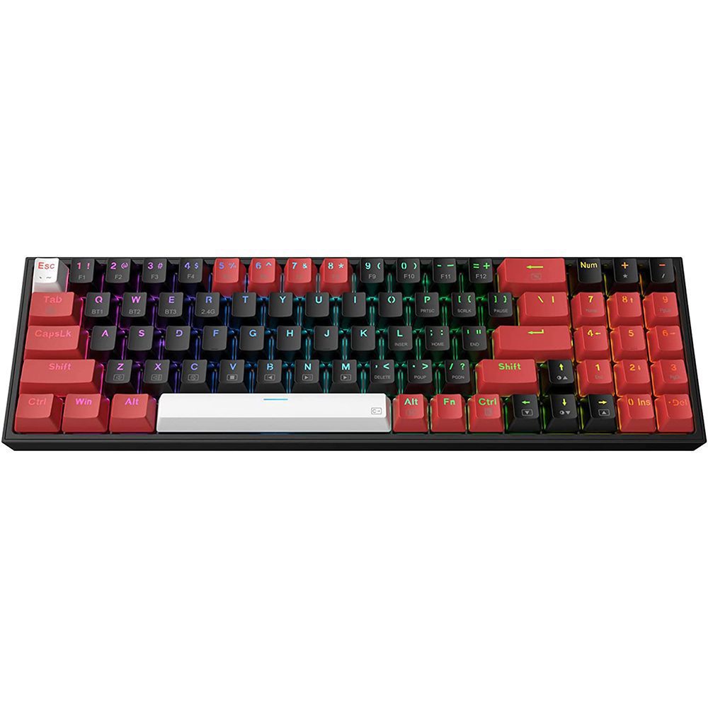 Redragon K628 PRO 75% 3-Mode Wireless RGB Keyboard