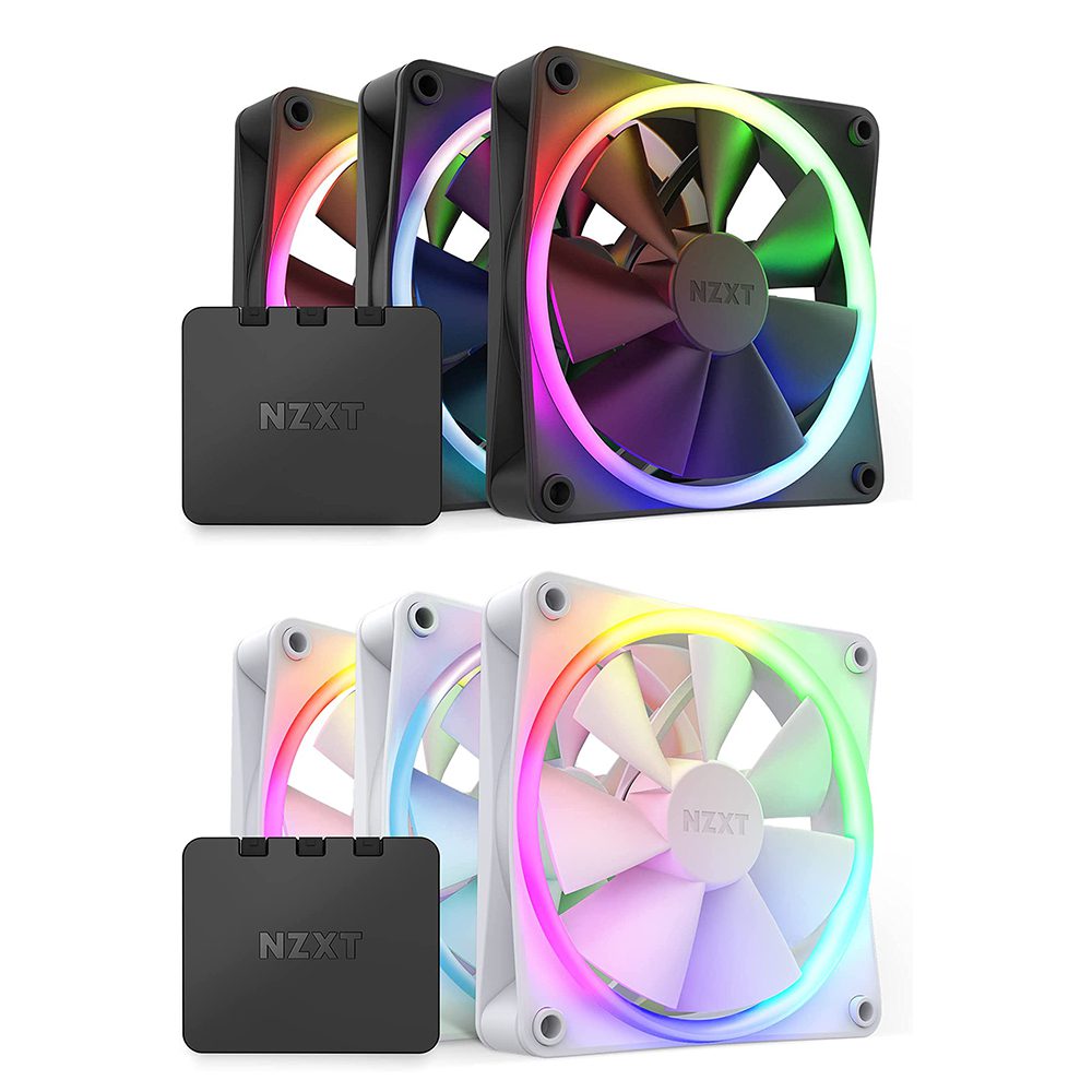 NZXT F120 RGB 120mm RGB Case Fan Triple Pack