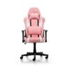 DXRacer Prince Series P132 Gaming Chair - Pink/White