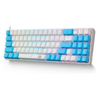 Redragon K688 Gaming Keyboard White - Blue Switch