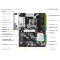 ASRock B660 STEEL LEGEND LGA 1700 Intel B660 SATA 6Gb/s DDR4 ATX Intel Motherboard