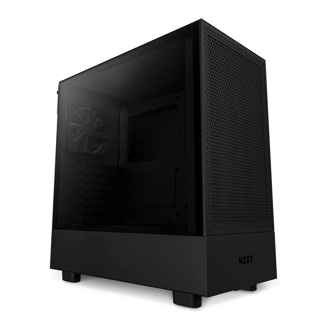NZXT H5 Flow Edition ATX Mid Tower Gaming Case - All Black