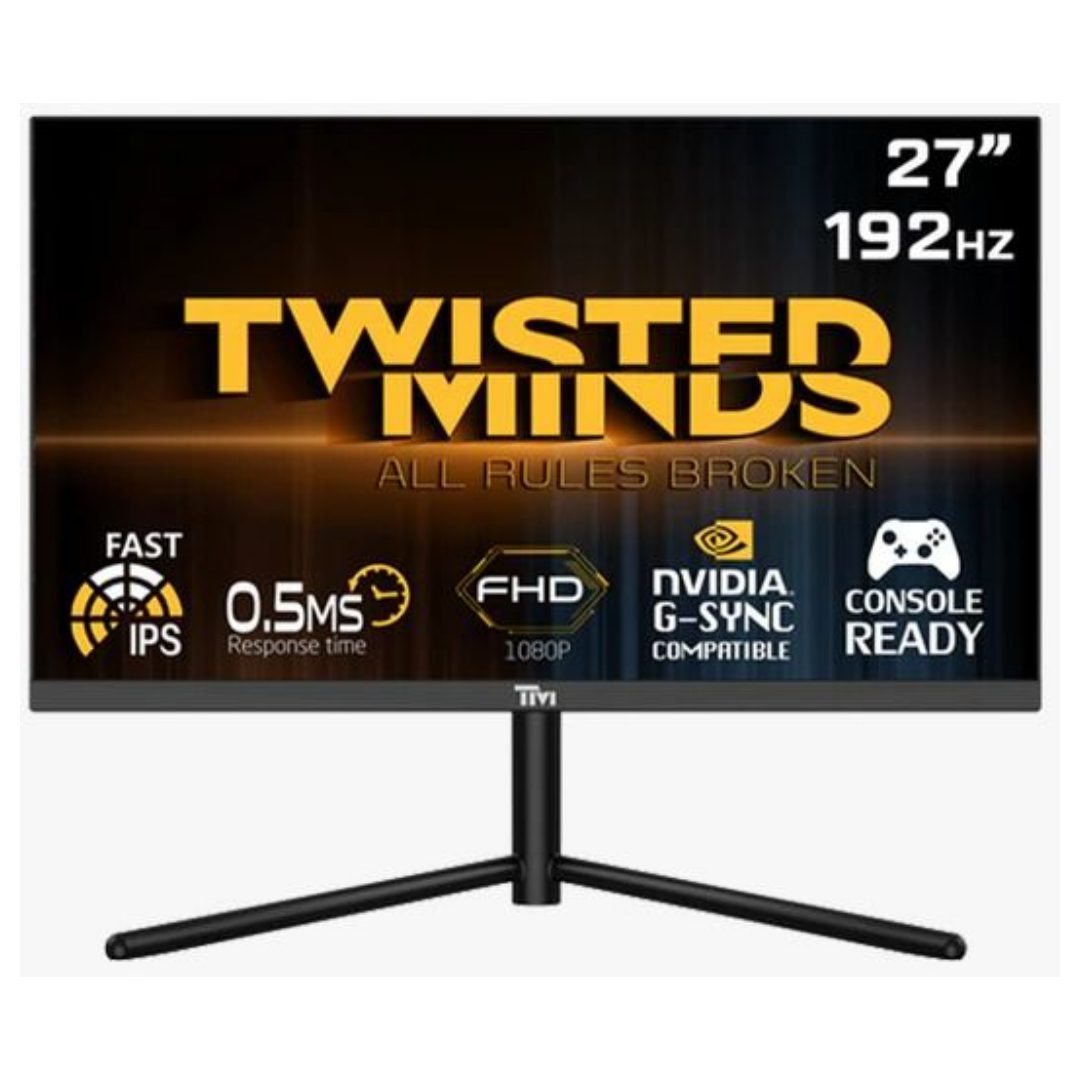 Twisted Minds 27'' 27inch Flat, FHD 192Hz, Fast IPS, 0.5ms, HDMI2 ...