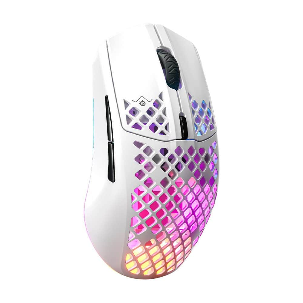 SteelSeries Aerox 3 Wireless Super Light Gaming Mouse – 18,000 DPI, Ultra-Lightweight, RGB Backlit