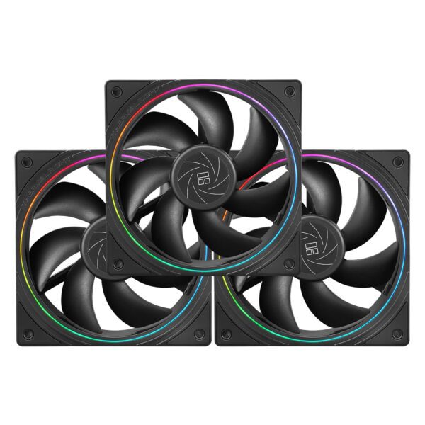 Thermalright TL-S12 120mm Case Fan Pack - Black