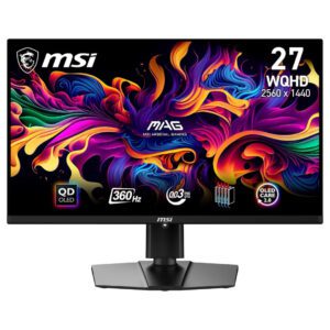 MSI MAG 271QPX QD-OLED 27" WQHD 360Hz 0.03ms Gaming Monitor