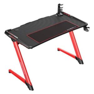 ✅ DXRacer E-Sports Gaming Desk - Black/Red - Durable, Ergonomic & Stylish