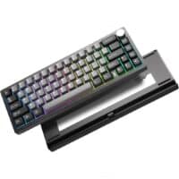 YUNZII AL68 Wireless Mechanical Keyboard Black Milk Full Aluminum 65% Layout