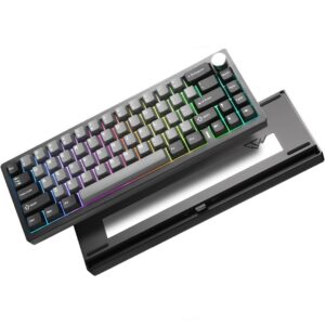 YUNZII AL68 Wireless Mechanical Keyboard Black Milk Full Aluminum 65% Layout