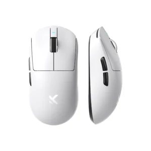 MCHOSE A7 Wireless Gaming Mouse, Tri-Mode Connection - White