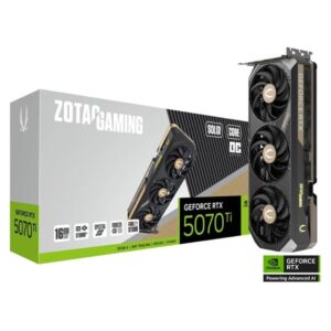 ZOTAC Gaming GeForce RTX 5070 Ti Solid Core OC 16GB Graphics Card