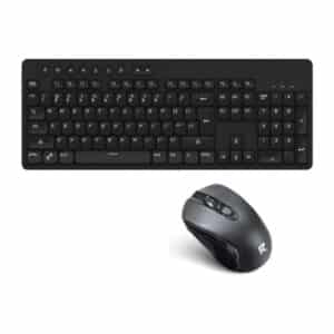 Redragon Wireless office Keyboard & Mouse Combo - Black