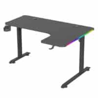 ACE L Shape Edition Gaming Desk 1.6 meter Table Black - Right Side