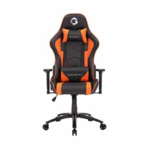 GAMEON Gaming Chair - Black/Orange, 3D, Backrest, Head Pillow, Lumbar