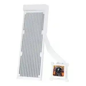 Lian Li Hydroshift LCD-C 360 Liquid CPU Cooler – Fanless Edition<span> - </span>White