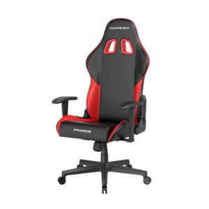 DXRacer P132 Prince Series Gaming Chair 2025 - Black/Red | GC-P132-NR-F2-158
