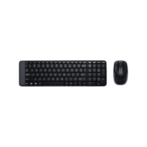 Logitech MK220 Wireless Keyboard and Mouse Combo English Arabic Black