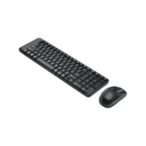 Alternative view of Logitech MK220 Wireless Combo Desktop Combo Mouse & Keyboard English/Arabic - Black