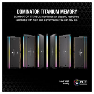 Alternative view of CORSAIR Dominator Platinum RGB DDR5 RAM 64GB (2x32GB) DDR5 6000MHz