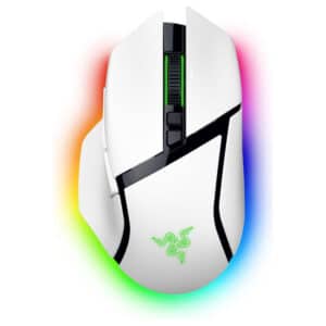Razer Basilisk V3 Pro HyperScroll Tilt Wheel 30K DPI Wireless Gaming Mouse - White