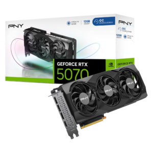 PNY GeForce RTX 5070 OC Triple Fan Graphics Card