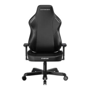 DXRacer Tank Series 4D Gaming Chair Black – Magnetic Headrest & Lumbar, Big & Tall Comfort