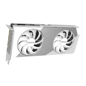 Alternative view of INNO3D GEFORCE RTX 5060 Ti 16GB TWIN X2 OC WHITE
