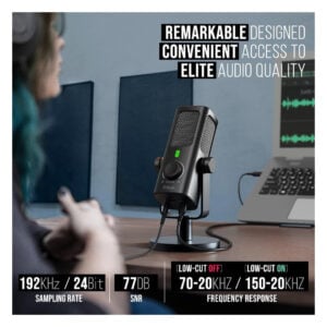 Alternative view of FIFINE Profile 3 USB Podcast Dynamic Microphone