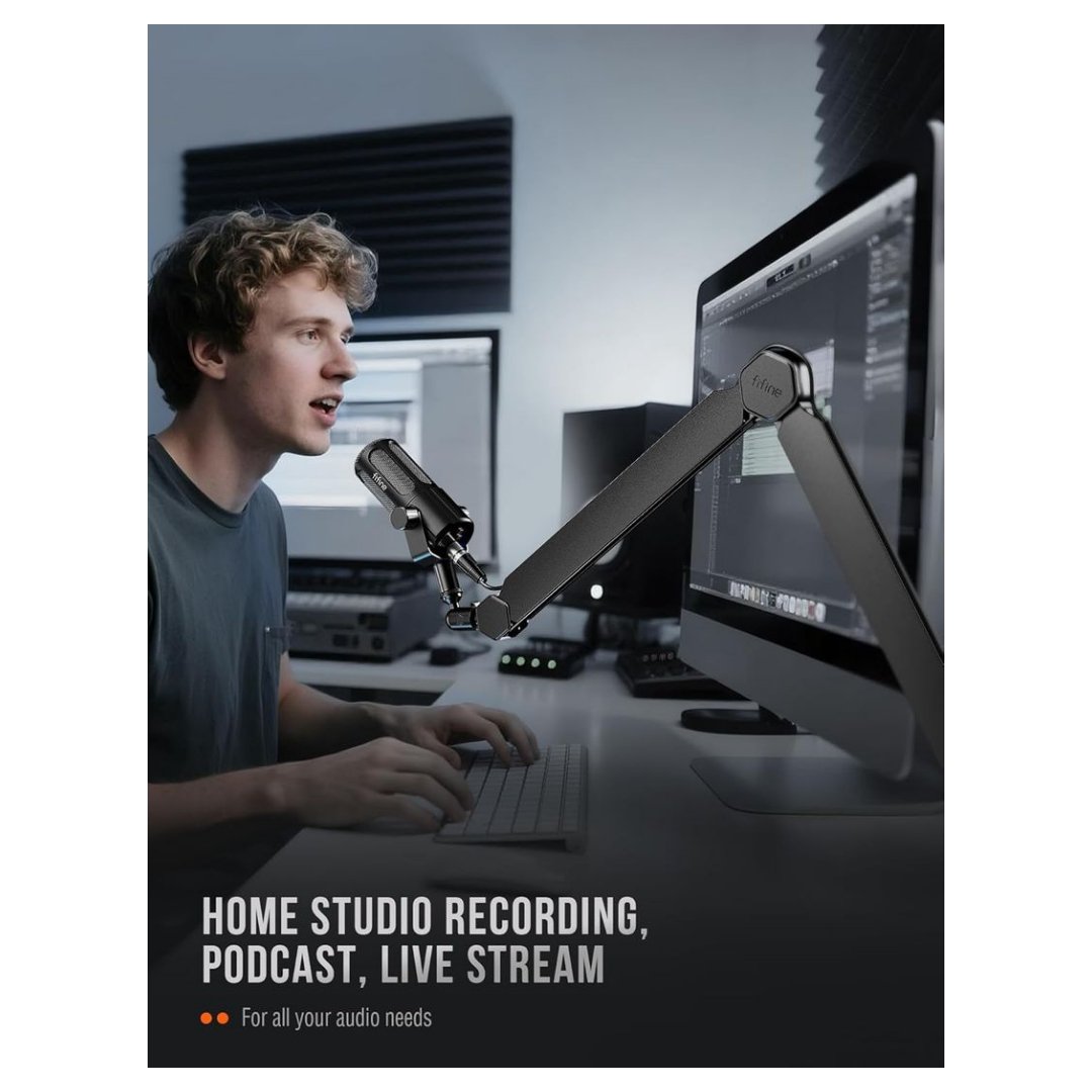 FIFINE BM66 Mic Arm Microphone Boom Stand for Gaming & Streaming FIFINE BM66 Mic Arm Microphone Boom Stand for Gaming and Streaming