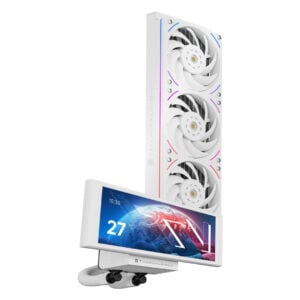 Thermalright Trofeo Vision 360 ARGB Black CPU Water Cooler LCD Screen<span> - </span>White