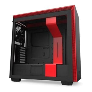 NZXT H710 ATX Mid Tower PC Gaming Case - Red