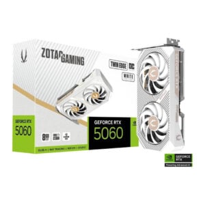 ZOTAC GAMING GeForce RTX 5060 TWIN EDGE OC Graphics Card (White)