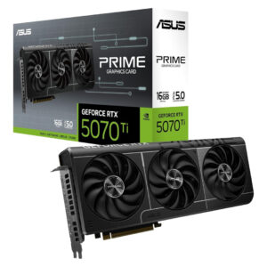 ASUS The SFF-Ready Prime GeForce RTX 5070 Ti 16GB GDDR7 Graphics Card