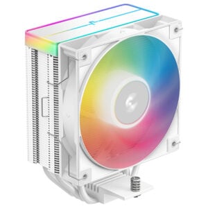 DEEPCOOL AG400 V2 ARGB Single Tower Air Cooler<span> - </span>White