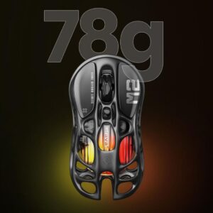 Alternative view of Gravastar Mercury M2 Wireless Mouse - Stealth Black