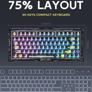 Alternative view of Gravastar Mercury K1 Lite - Transparent Black