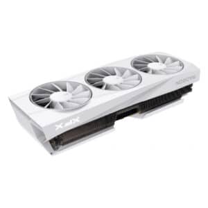 Alternative view of XFX Quicksilver AMD Radeon RX 9070 XT Gaming Edition Graphics Card White