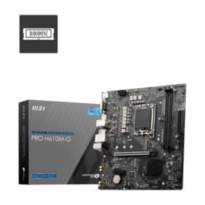 MSI PRO H610M-G 12th/13th Gen micro ATX Motherboard DDR5