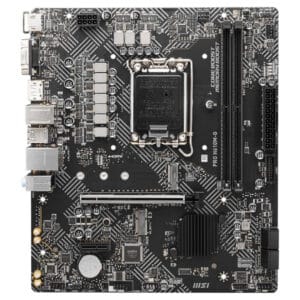 Alternative view of MSI PRO H610M-G 12th/13th Gen micro ATX Motherboard DDR5
