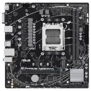 Alternative view of ASUS PRIME A620M-K AM5 AMD Ryzen Motherboard