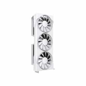 Alternative view of XFX Swift AMD Radeon RX 9070 XT 16GB 3xDP White