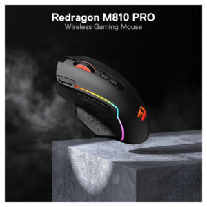 Alternative view of Redragon M810 TAIPAN PRO 10000 DPI Wireless/Wired Gaming Mouse w/Rapid Fire Key