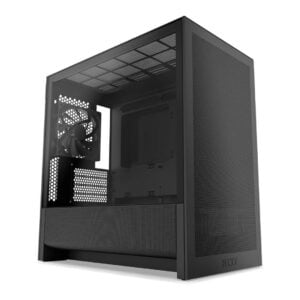 NZXT H3 Flow – Micro-ATX PC Case – Optimized Airflow – Includes 1 x 120mm Rear Fan
