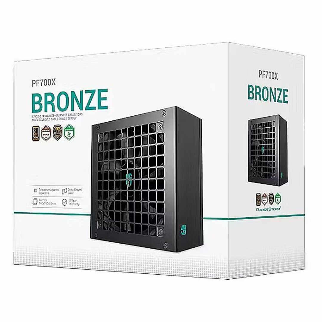 DeepCool PF700X 700W 80 Plus Bronze Power Supply