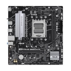 Alternative view of ASUS AMD Prime B650M-R Micro-ATX Motherboard AM5 DDR5
