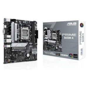 ASUS Prime B650M-K AMD Ryzen AM5 Micro-ATX Motherboard DDR5
